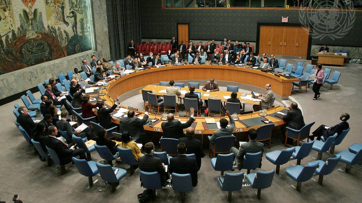 Wide view of the Security Council
