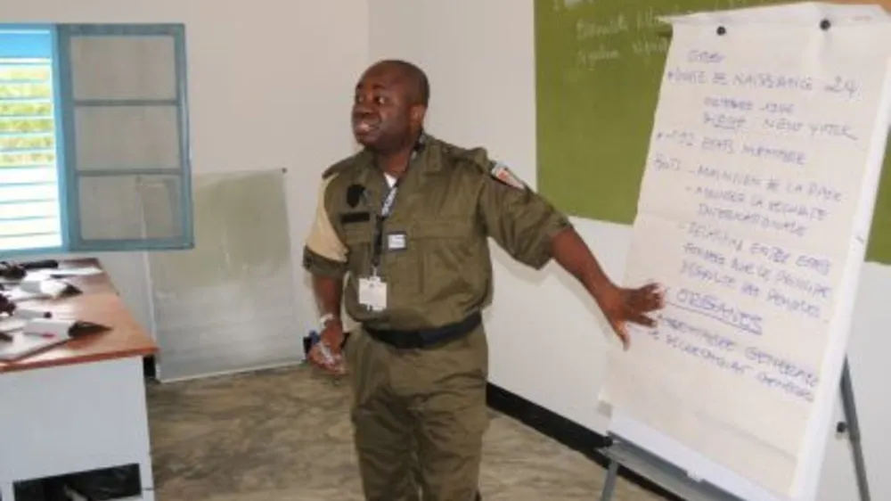 Chadian Police Training