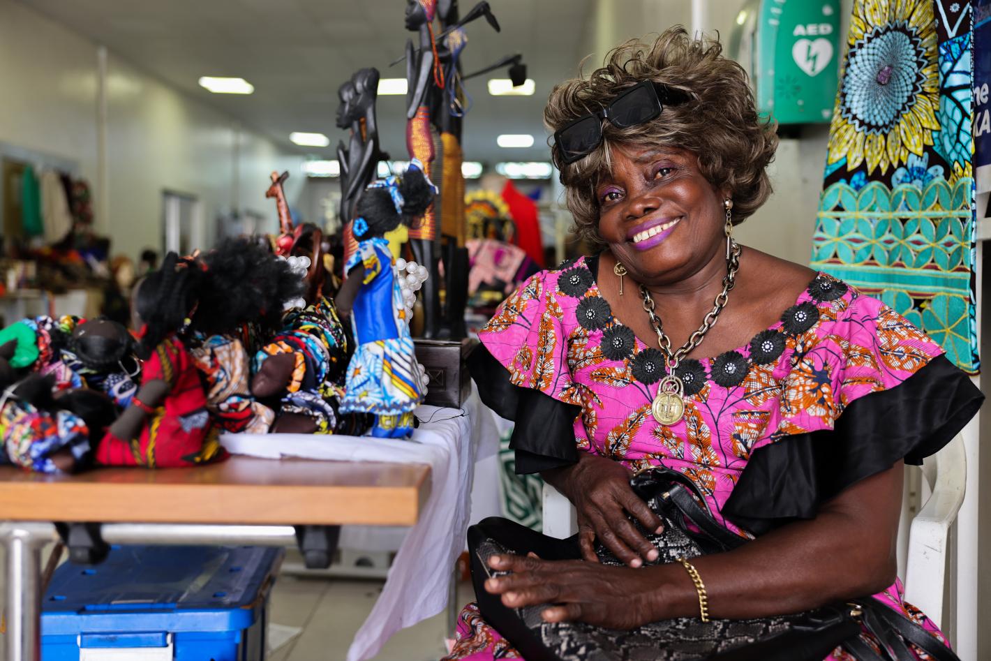 The event also highlighted female talents through an exhibition of artworks, jewelry, clothing, and handicrafts. The event also highlighted female talents through an exhibition of artworks, jewelry, clothing, and handicrafts.