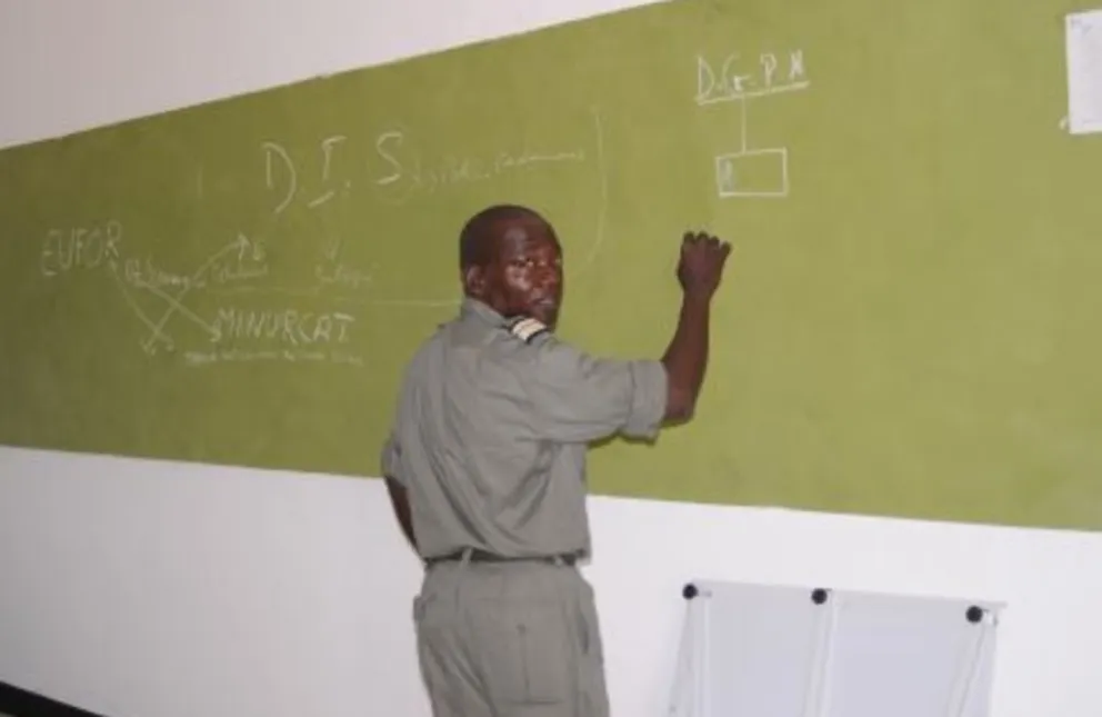 Chadian Police Training