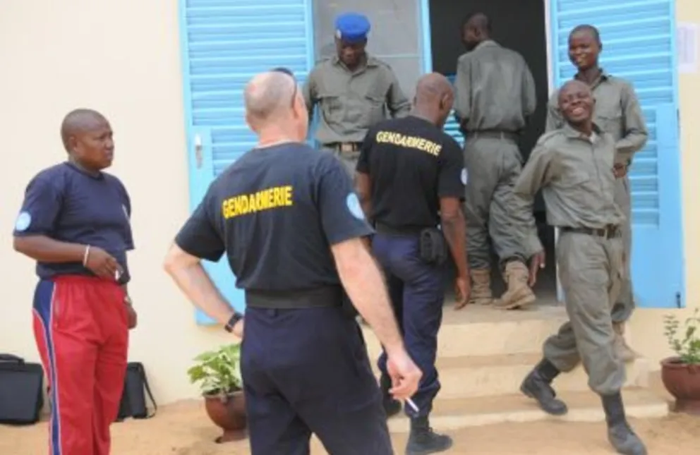 Chadian Police Training